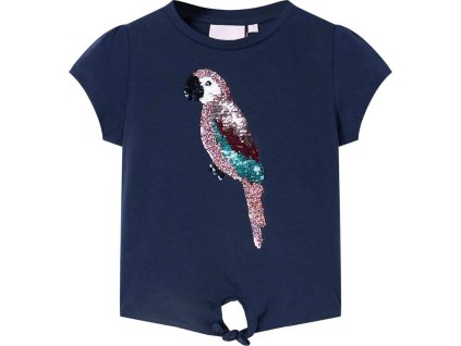 Dětské tričko fluorescenční 104 [10550] (Barva Námořnická modř)