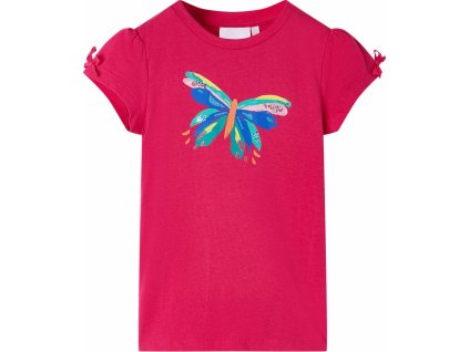 Dětské tričko 140 [10998] (Barva Jasně růžová)