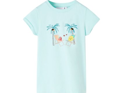 Dětské tričko 92 [11019] (Barva Akvamarínová)