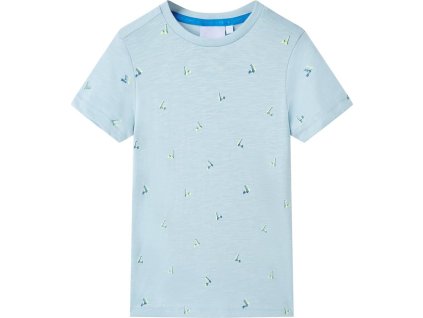 Dětské tričko tmavě modré 140 [11948] (Barva Světle modrá)