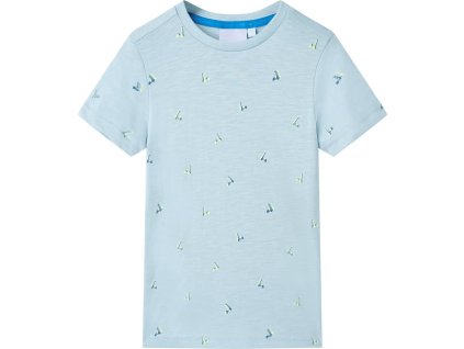 Dětské tričko tmavě modré 104 [11945] (Barva Světle modrá)