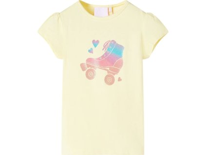 Dětské tričko světle 104 [10580] (Barva Žlutá)