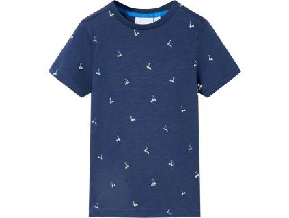 Dětské tričko světle modré 92 [11949] (Barva Tmavě moddrá)