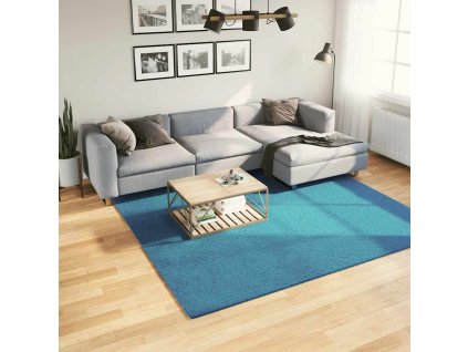 Koberec OVIEDO krátký vlas 240 x 240 cm [375606] (Barva Tyrkysová)