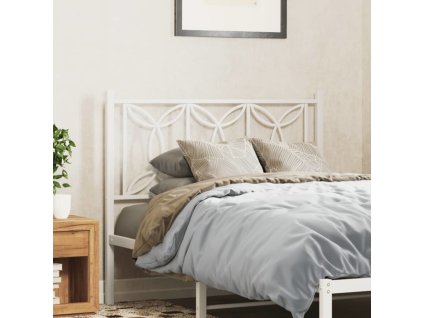 Kovové náhradní čelo postele 107 cm [376158] (Barva Černá)