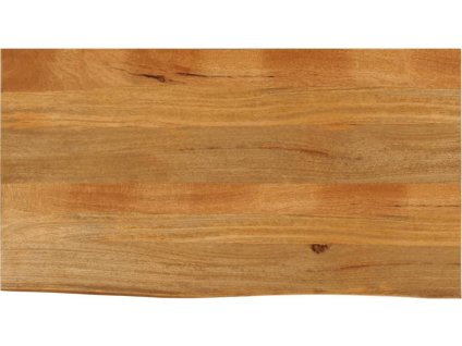 Stolní deska živá hrana 100 x 60 x 2,5 cm masivní mangovník [370550] (Barva dubový povrch)