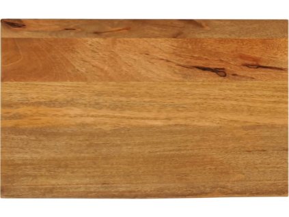 Stolní deska živá hrana 60 x 30 x 2,5 cm masivní mangovník [370524] (Barva dubový povrch)