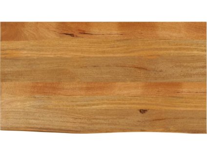 Stolní deska živá hrana 110 x 60 x 2,5 cm masivní mangovník [370551] (Barva dubový povrch)