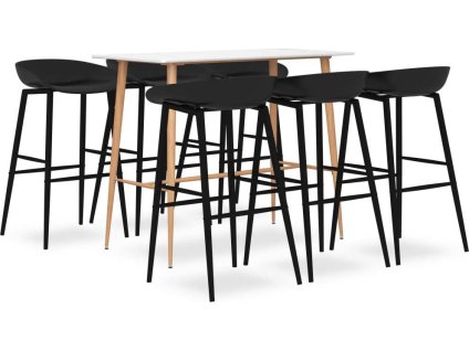 7dílný barový set [3057453] (Barva Bílo-šedá)