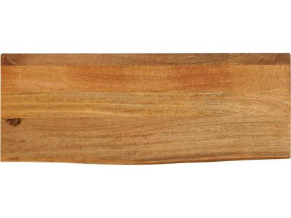 Stolní deska živá hrana 70 x 20 x 3,8 cm masivní mangovník [370561] (Barva dubový povrch)