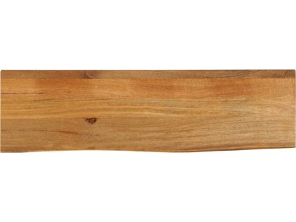 Stolní deska živá hrana 100 x 20 x 2,5 cm masivní mangovník [370516] (Barva dubový povrch)