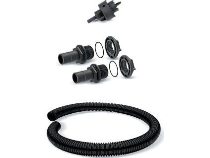 Příslušenství Prosperplast propojovací hadice k sudu na dešť. vodu ICANSET 8 (4 díly) propojení 2 sudů [611175]