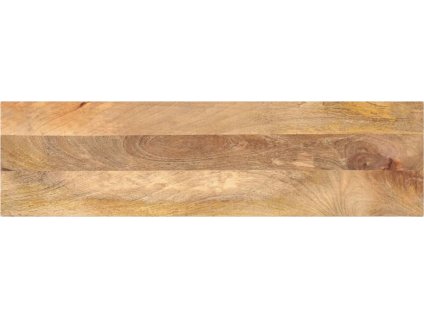 Stolní deska 100x30x2,5cm obdélníková masivní recyklované dřevo [371438] (Barva Mangovníkové dřevo (přírodní))