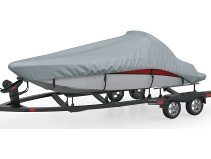 Krycí plachta na loď délka 519-580 cm šířka 294 cm [90429] (Barva Šedá)