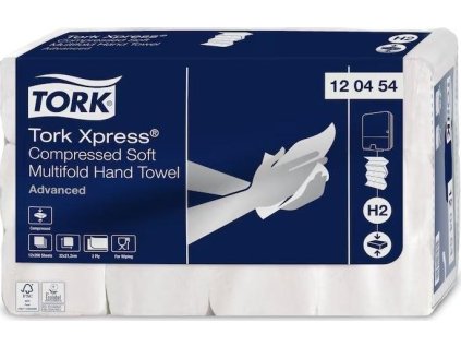 Ručníky Tork papírové skládané Xpress Advanced Soft bílá H2 2400ks - 1krt [7025824]