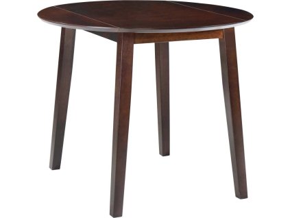 Jídelní stůl z masivního dřeva Rubber [245367] (Barva Hnědá)