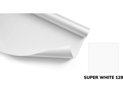 Fotopozadí FOMEI 2,72x11m ARCTIC WHITE bílá, papírová role [32150793]