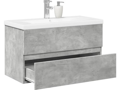 Skříňka se zápustným umyvadlem [3307659] (Barva dub sonoma)