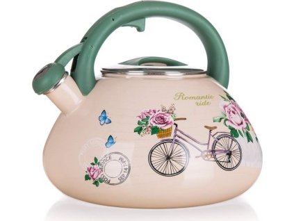 Konvice Banquet smaltovaná pískací Romantic Ride 3 l [7820448]