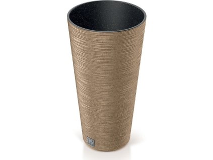 Květináč Prosperplast FURU SLIM ECO WOOD 30 cm naturo  [611333]