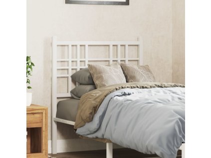 Kovové náhradní čelo postele 75 cm [376399] (Barva Bílá)