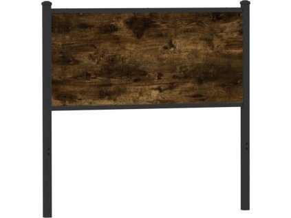 Čelo postele 75 cm kompozitní dřevo a ocel [4007742] (Barva sonoma)
