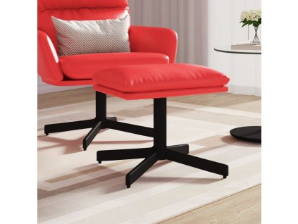 Podnožka 60x60x36 cm umělá kůže [341637] (Barva Černá)