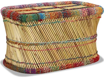 Konferenční stolek bambus chindi design [244220] (Barva Hnědá)