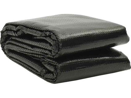 Plovoucí PE solární plachta na bazén 488 x 244 cm [93012] (Barva Šedá)