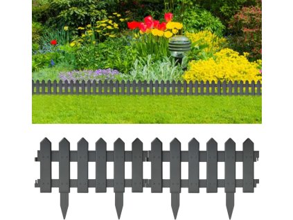 Travní lemy 25 ks 10 m PP [314683] (Barva Antracitová)