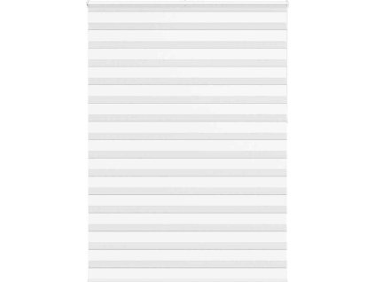 Zebra roleta šířka látky 160,9 cm polyester [4014820] (Barva Bílá)