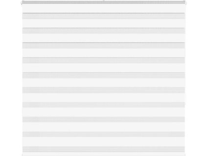 Zebra roleta 165x150cm šířka látky 160,9cm polyester [4014768] (Barva Bílá)