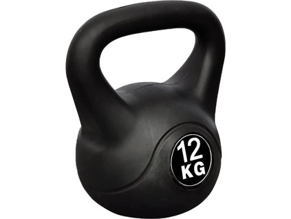 Činka kettlebell 12 kg [90392] (Barva Černá)