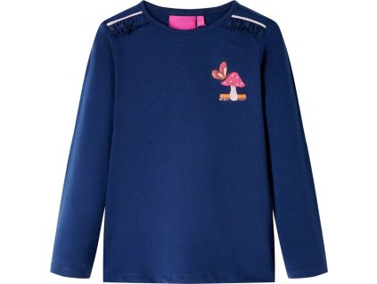 Dětské tričko s dlouhým rukávem 140 [14248] (Barva Malinová)