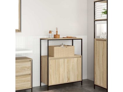 Koupelnová skříňka s policemi 76,5x35x95 cm [861918] (Barva dub sonoma)