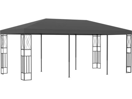 Altán 3 x 6 m textil [48010] (Barva Antracitová)