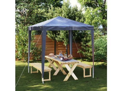 Profesionální party stan 2 x 2 m [48501] (Barva Modrá)