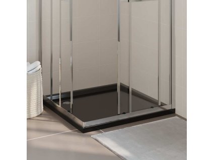 Čtvercová sprchová vanička ABS 90 x 90 cm [148913] (Barva Černá)