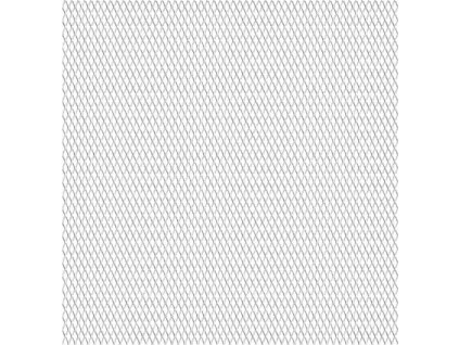 Zahradní drátěný plot nerezová ocel 100x85 cm 30 x 17 x 2,5 mm [142283] (Barva Stříbrná)