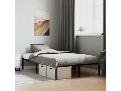 Kovový rám postele 120 x 200 cm [373671] (Barva Bílá)