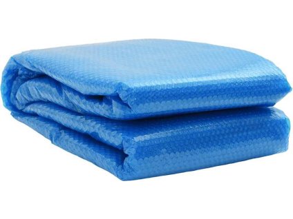 Plovoucí PE solární plachta na bazén 500 x 300 cm [92958] (Barva Modrá)