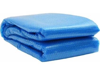 Plovoucí PE solární plachta na bazén 600 x 400 cm [92964] (Barva Černá)