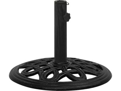 Stojan na slunečník 44 x 44 x 32 cm litina [317768] (Barva Černá)