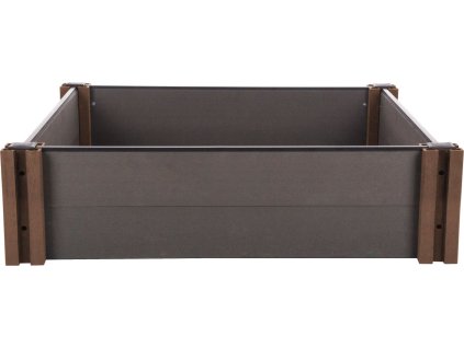 Vyvýšený záhon G21 Crop 106 x 106 x 27, WPC, Eben [63900265]