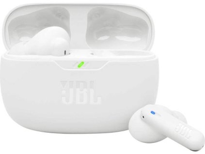 Sluchátka JBL Wave Beam2 bílé [36102312]