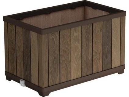 Květináč Keter Deco Rectangle walnut [612032]
