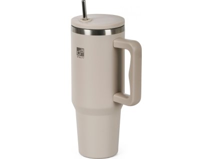 Termohrnek G21 FlowCup 1200 ml - pískově béžový [60022450]