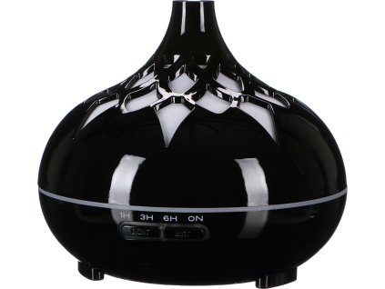 Aroma difuzér Sixtol Palm černý lesk 500 ml [7822016]