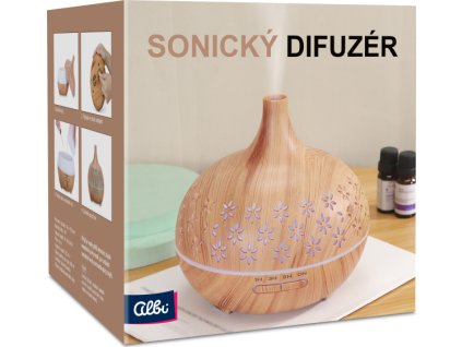 Aroma difuzér Albi sonický Deluxe - Kytičky [7822039]