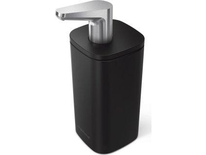 Dávkovač Simplehuman mýdla a desinfekce Pulse - 295 ml, matná černá ocel [7025007]